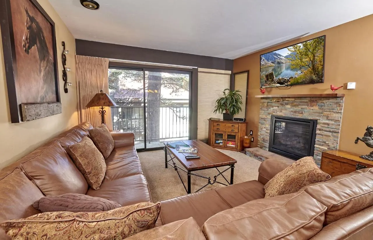 St Anton Courtyard View Ski-In And Out 1 Bedroom Condo Mammoth Lakes Apartment